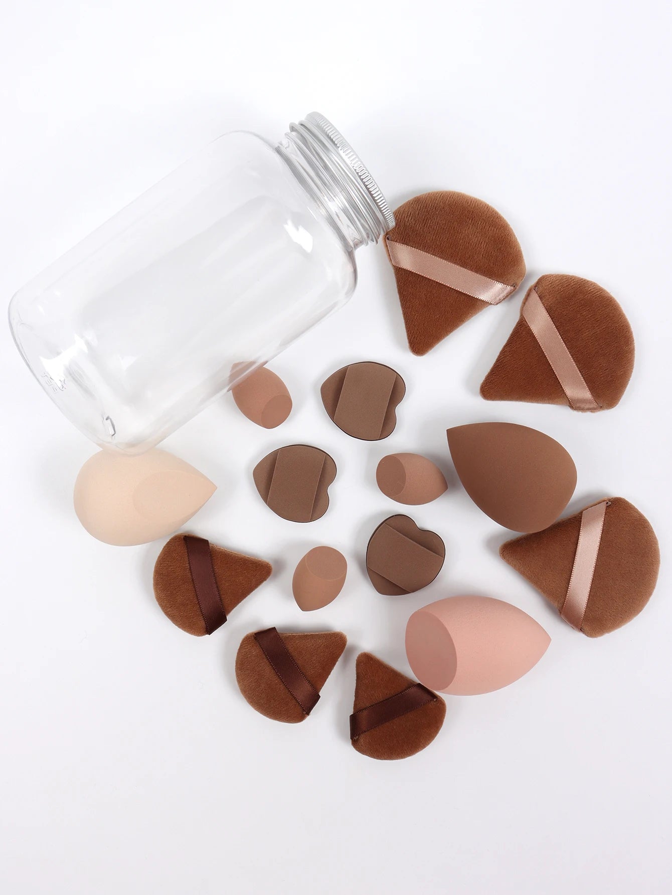 15-Piece Cosmetic Puff Set