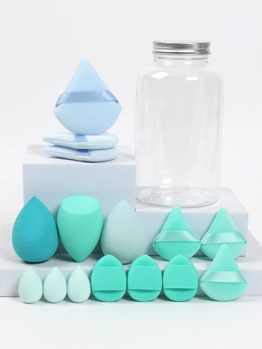 15-Piece Cosmetic Puff Set