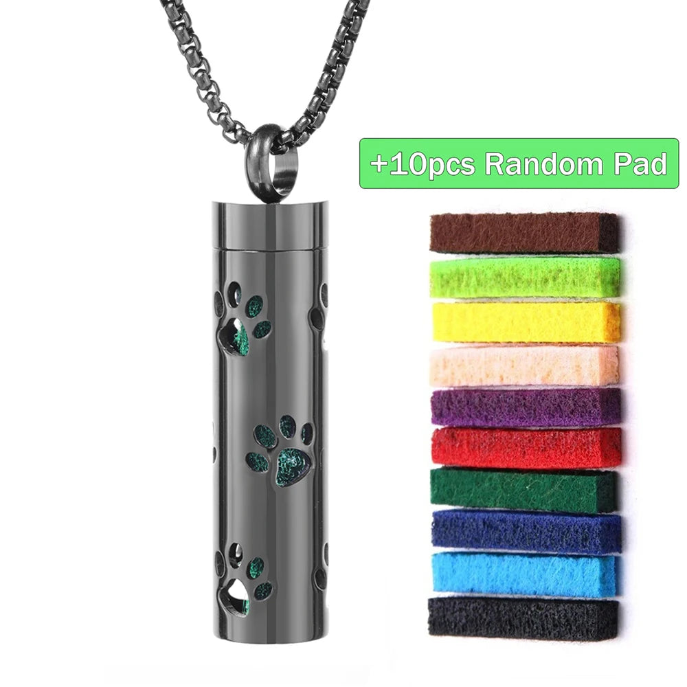 Aromatherapy Locket Necklace