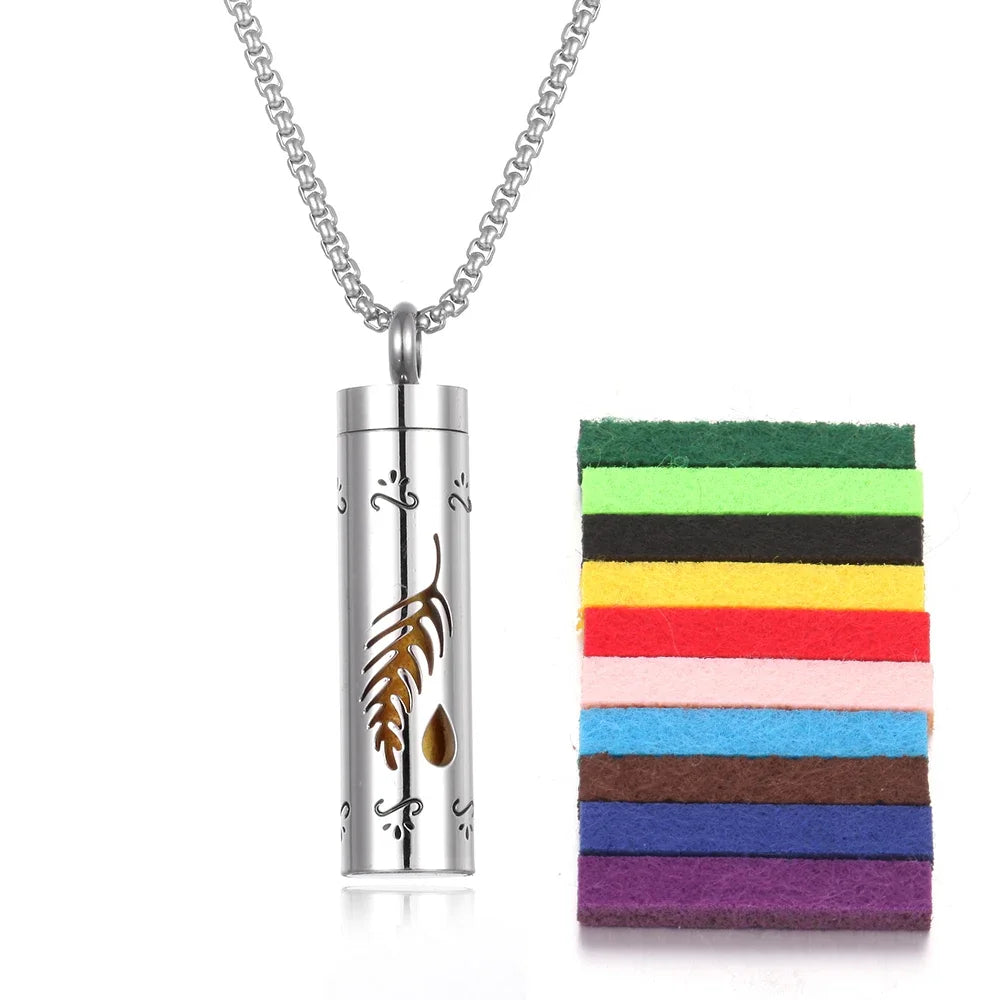 Aromatherapy Locket Necklace