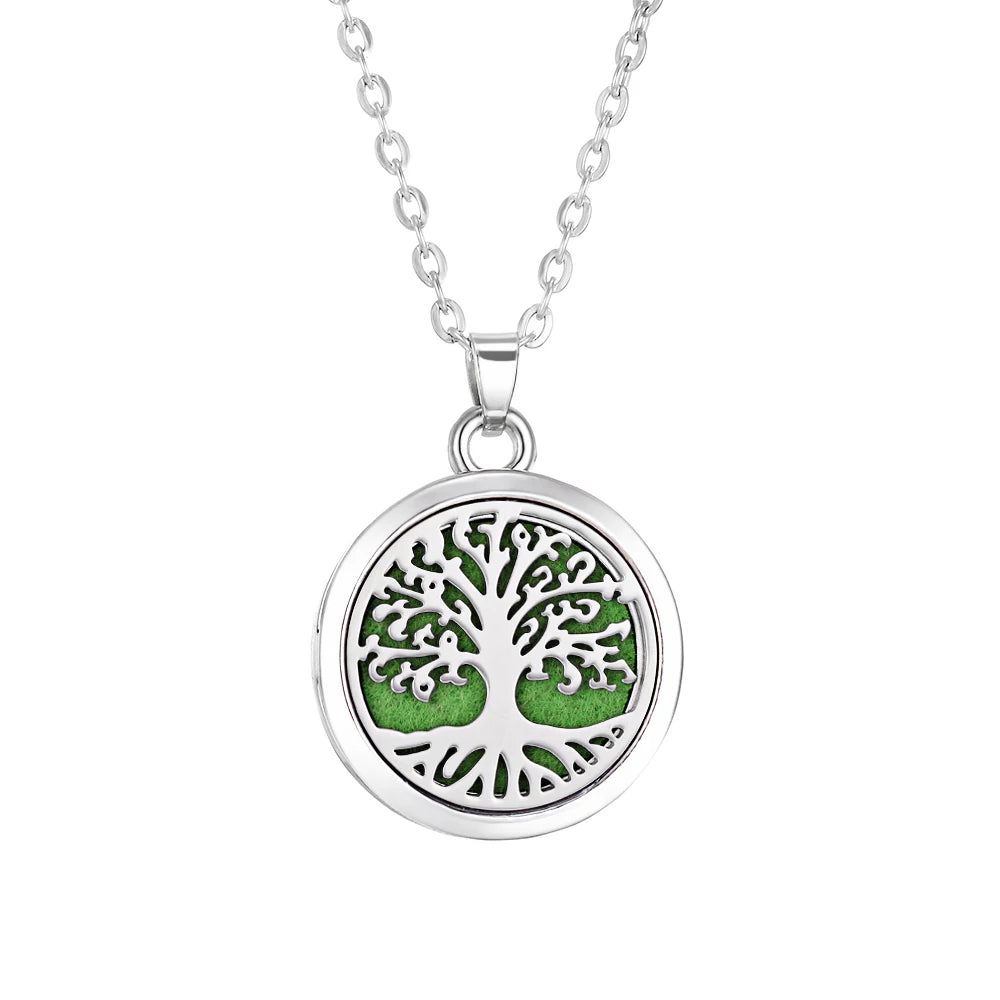 Tree of Life Aromatherapy Necklace