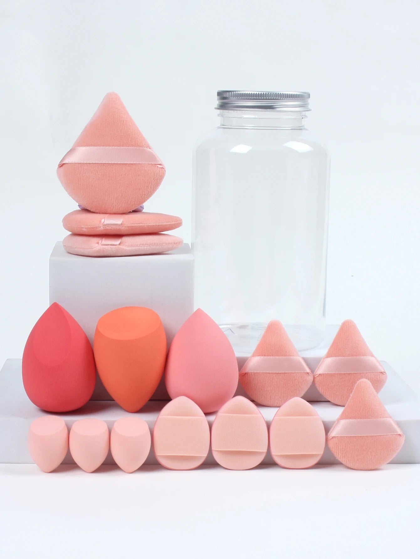 15-Piece Cosmetic Puff Set