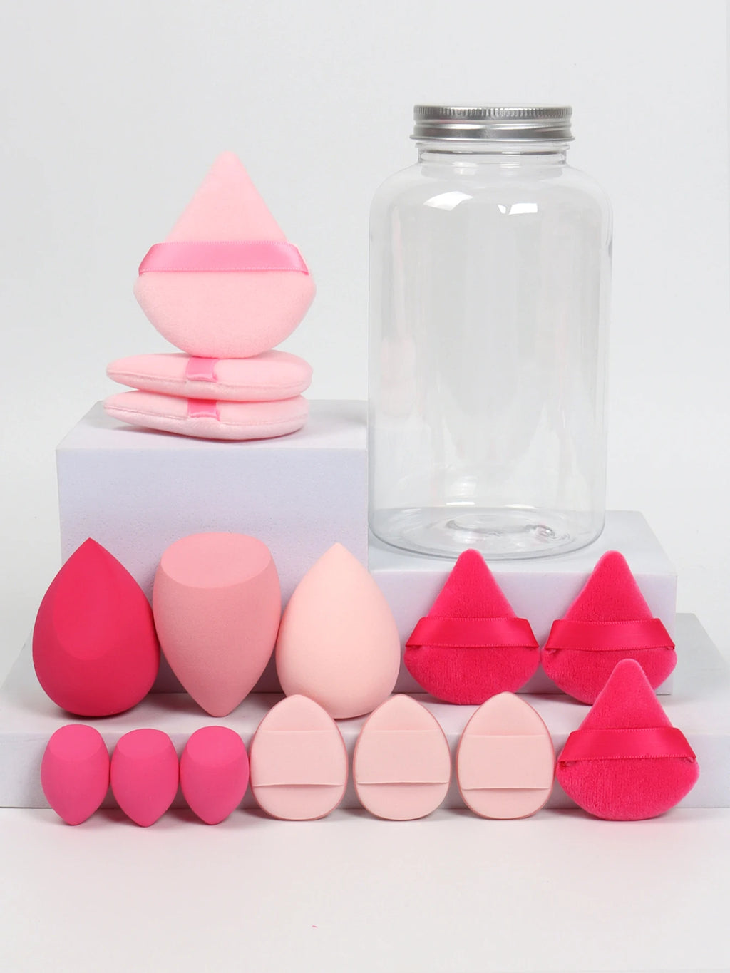 15-Piece Cosmetic Puff Set