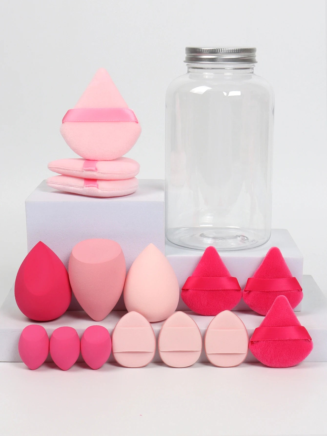 15-Piece Cosmetic Puff Set