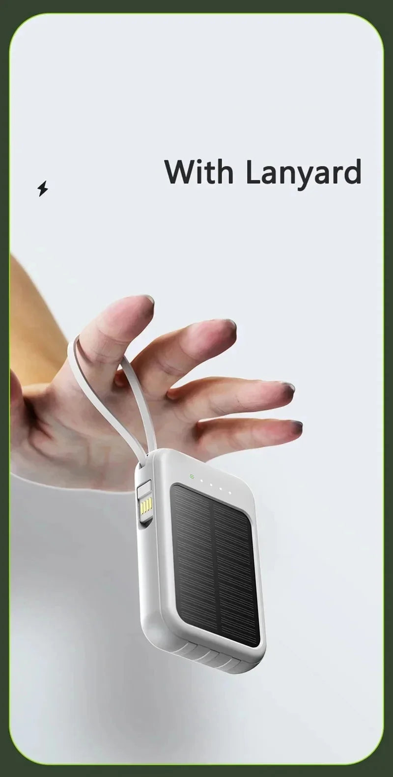 SunCharge Solar Power Bank – Rugged, Ready & Rechargeable