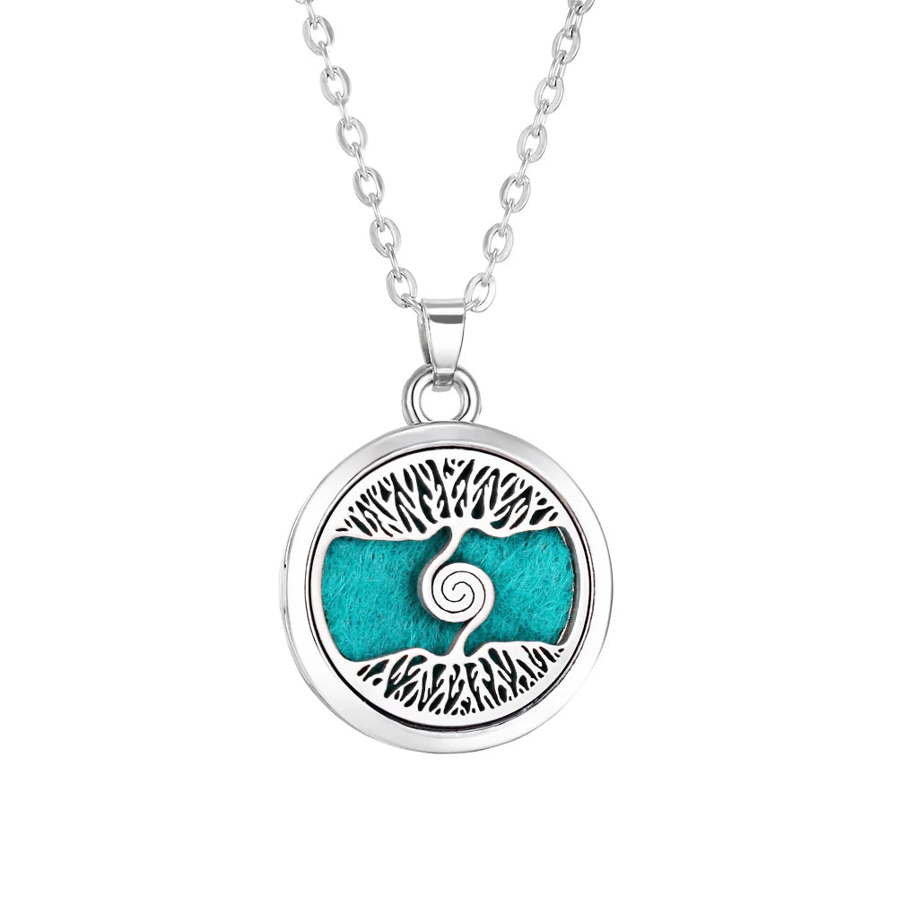 Tree of Life Aromatherapy Necklace