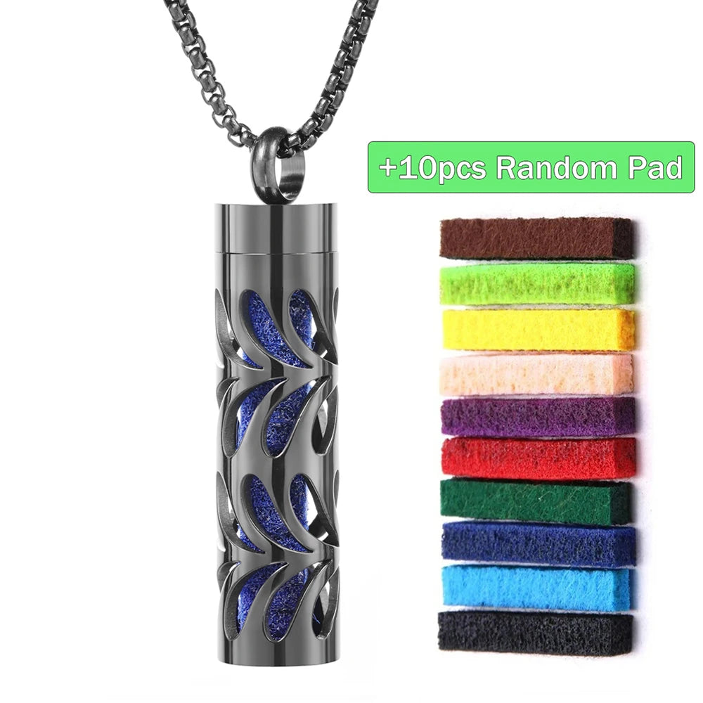 Aromatherapy Locket Necklace