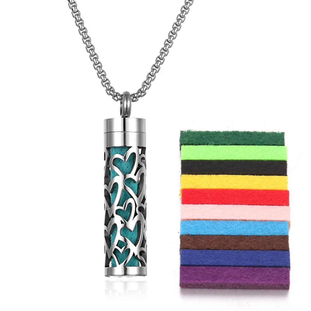 Aromatherapy Locket Necklace