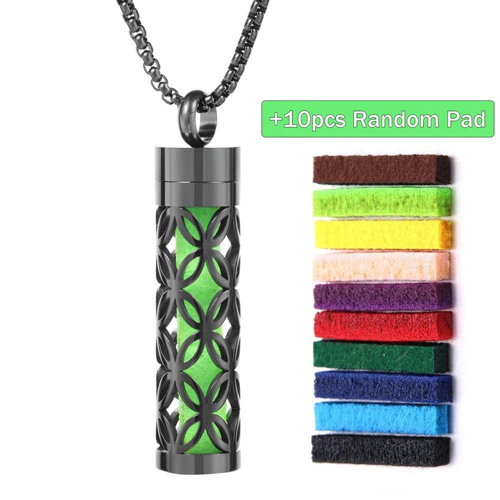 Aromatherapy Locket Necklace