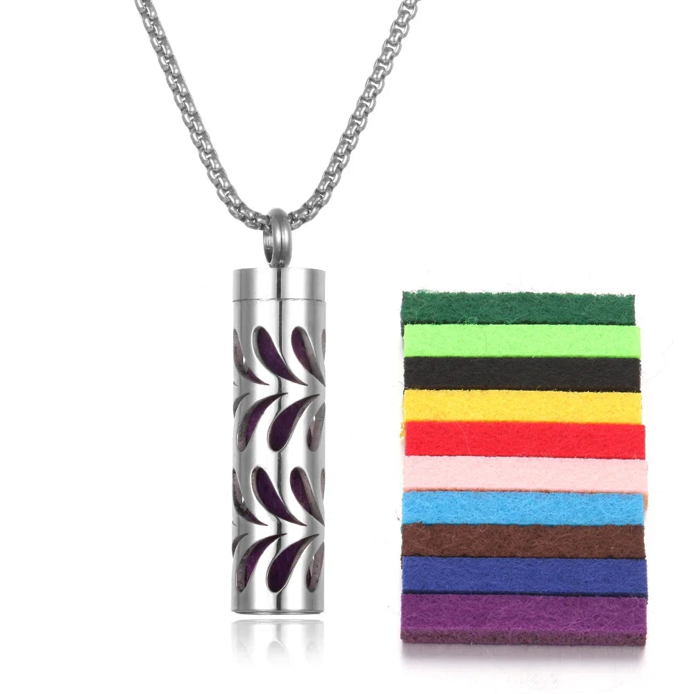 Aromatherapy Locket Necklace
