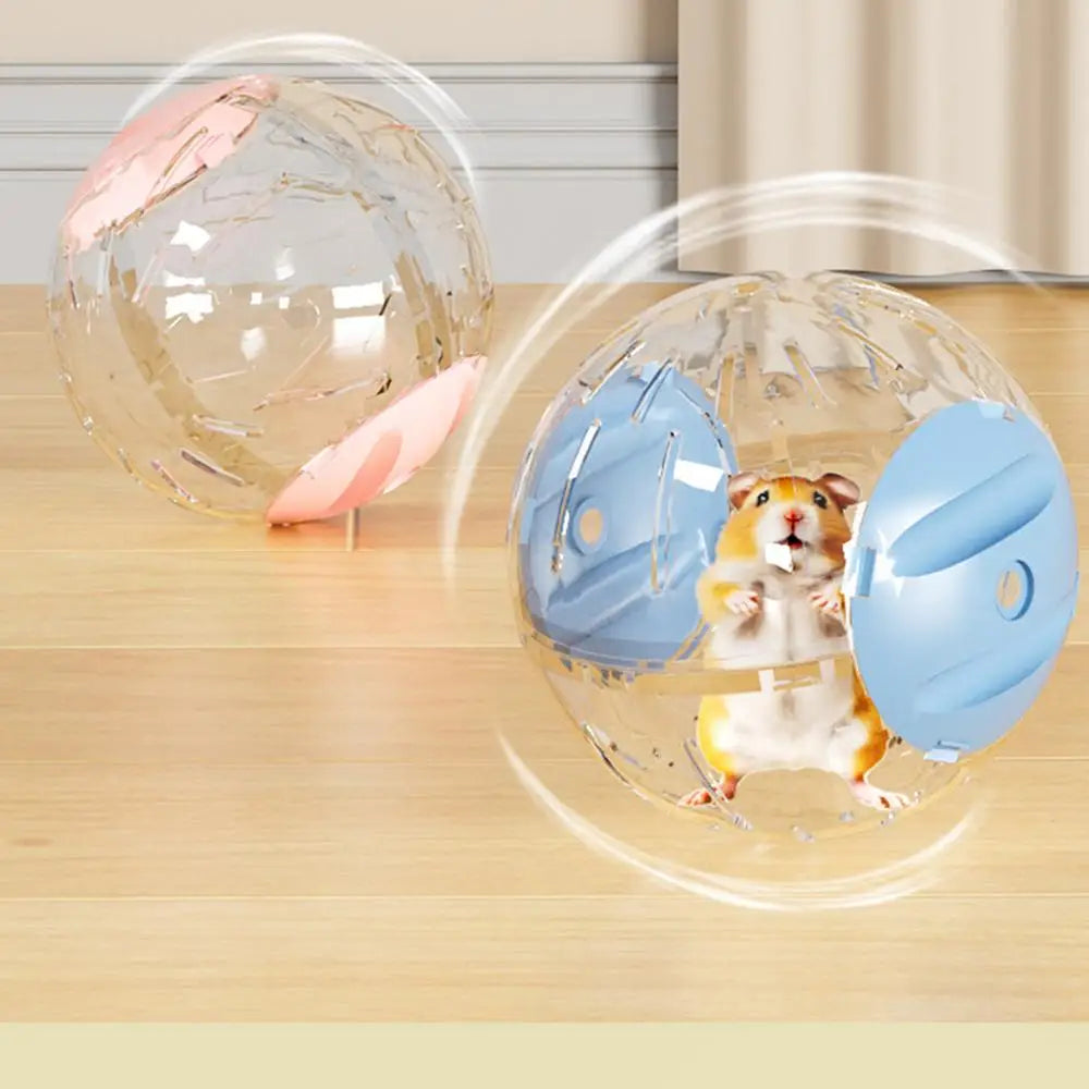 Hamster Running Ball Small Pet Toy Car Exercise Wheel Funny Small Pet Transparent Ball for Hamsters Ferret Small Animal