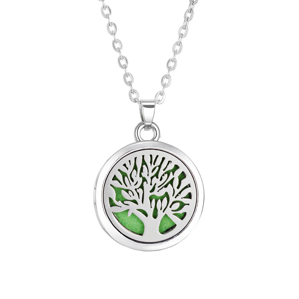 Tree of Life Aromatherapy Necklace