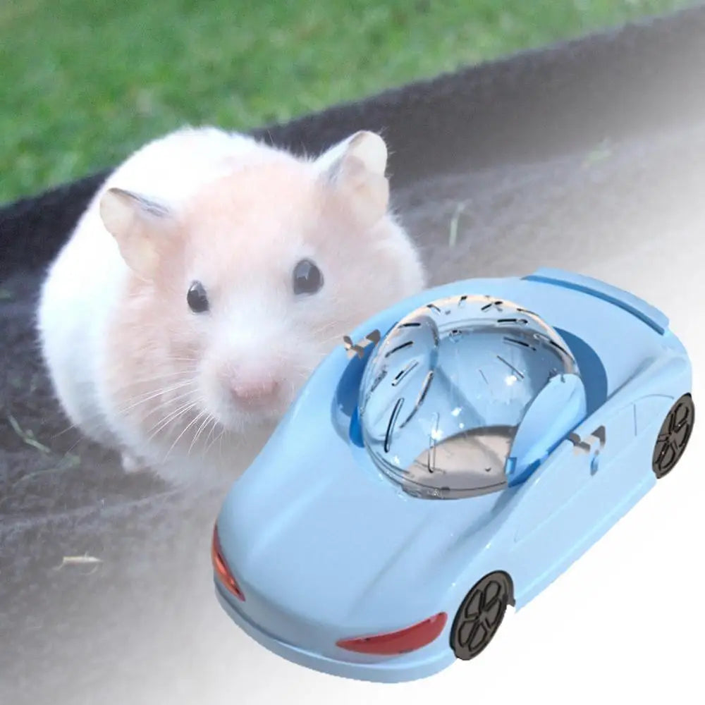 Hamster Running Ball Small Pet Toy Car Exercise Wheel Funny Small Pet Transparent Ball for Hamsters Ferret Small Animal