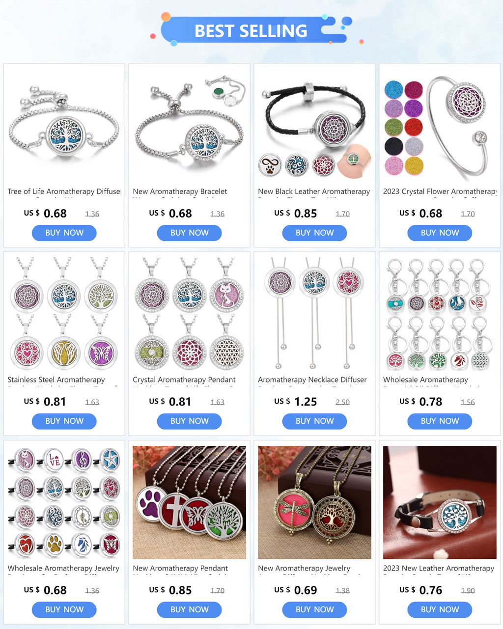 Aromatherapy Locket Necklace