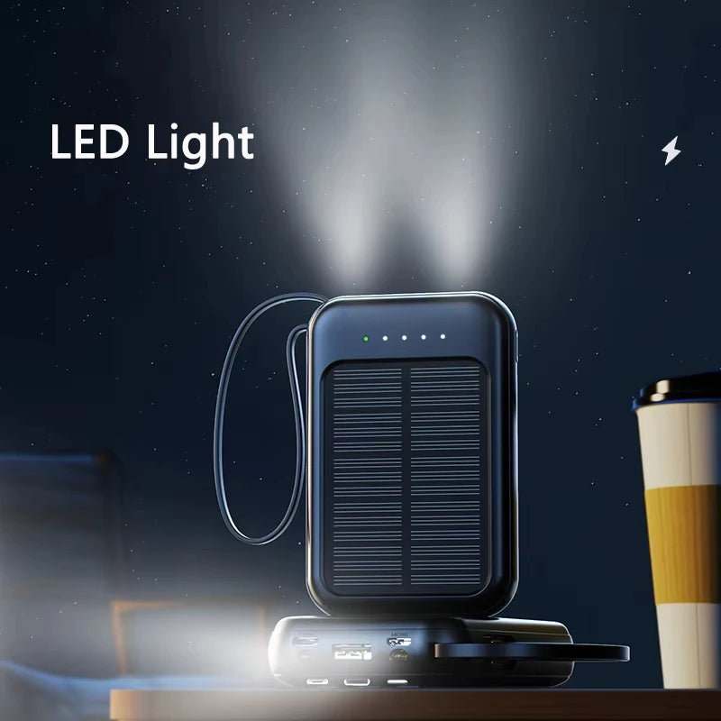SunCharge Solar Power Bank – Rugged, Ready & Rechargeable