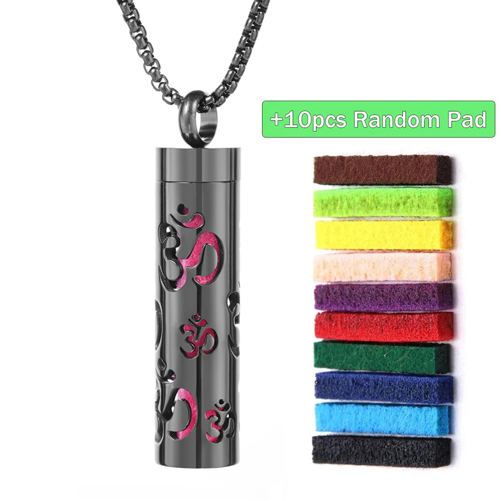 Aromatherapy Locket Necklace