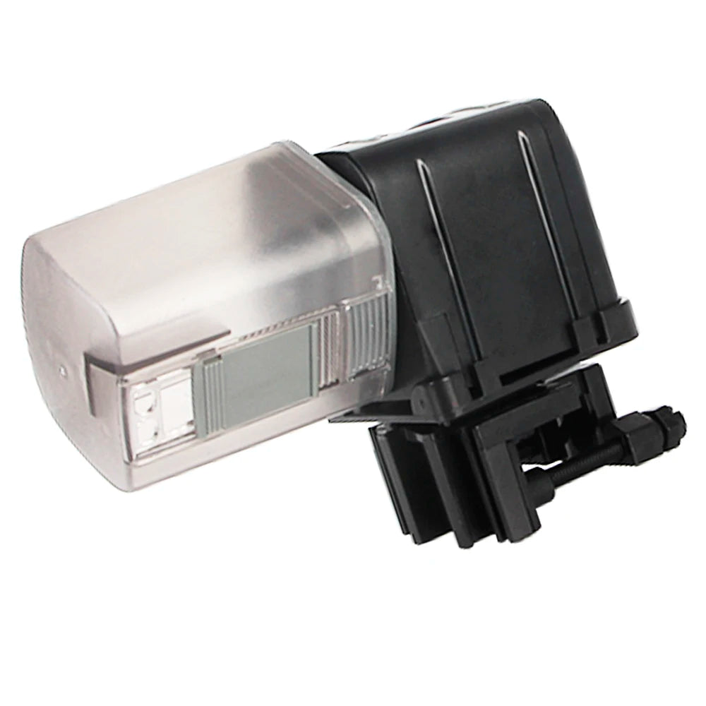 Automatic Fish Feeder Smart Fish Food Dispensers with LCD Indicates Aquarium Timer Smart Aquarium Feeder Power Saving