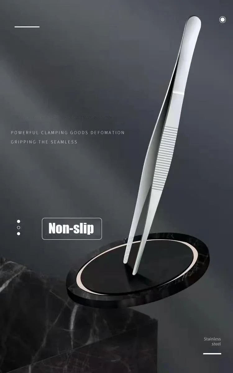 48cm Stainless Steel Tweezers Fish Tank Aquatic Plants Aqaurium Tool Water Plant Curved Pliers Birds Reptile Feeding Tongs