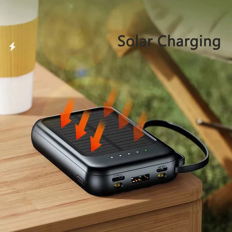 SunCharge Solar Power Bank – Rugged, Ready & Rechargeable