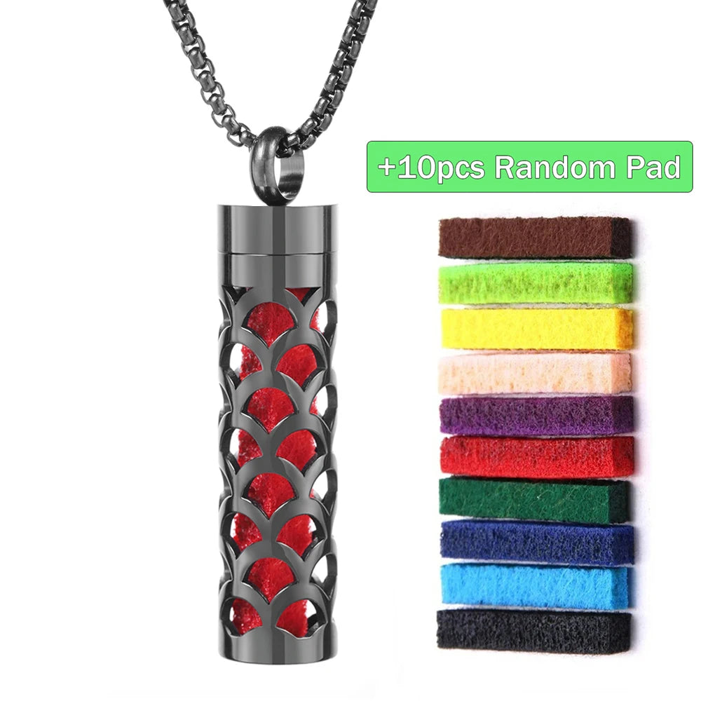 Aromatherapy Locket Necklace