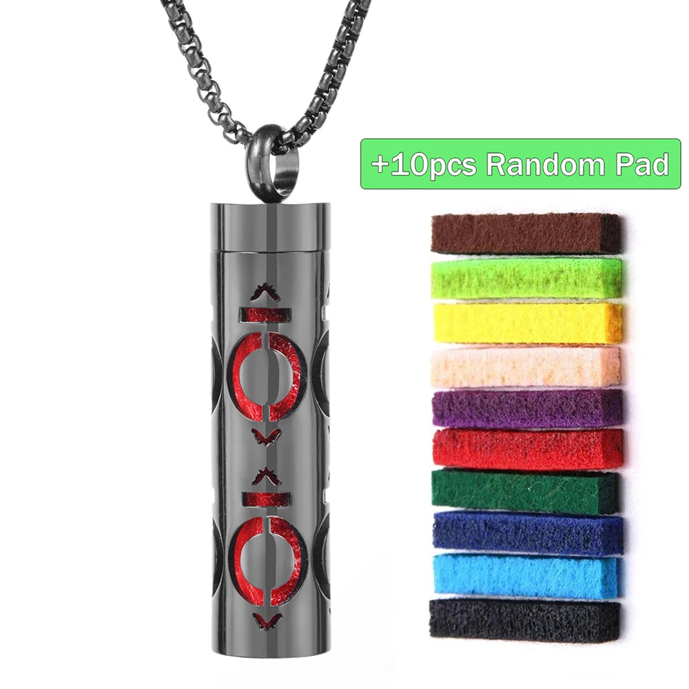 Aromatherapy Locket Necklace