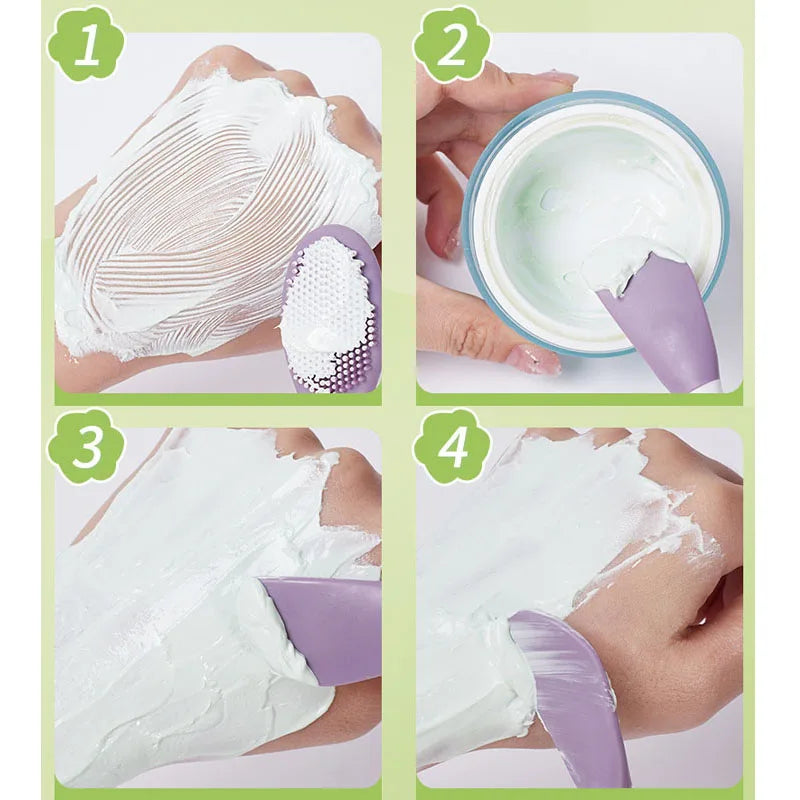 Glow Puff Silicone Scrubber – Soft, Colorful & Deep Cleansing!