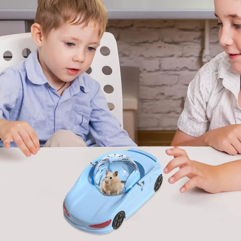 Hamster Running Ball Small Pet Toy Car Exercise Wheel Funny Small Pet Transparent Ball for Hamsters Ferret Small Animal