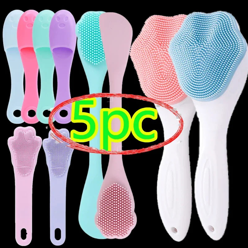 Glow Puff Silicone Scrubber – Soft, Colorful & Deep Cleansing!
