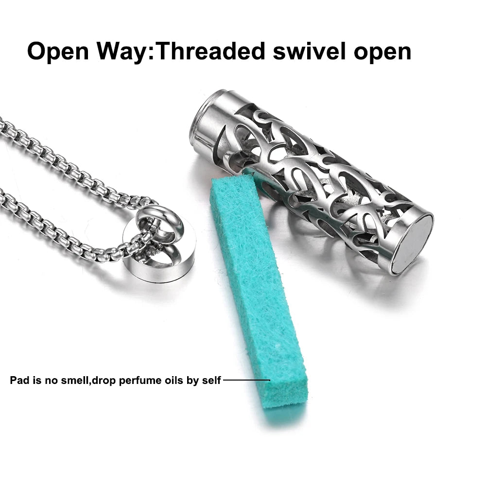 Aromatherapy Locket Necklace