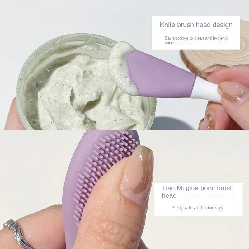 Glow Puff Silicone Scrubber – Soft, Colorful & Deep Cleansing!